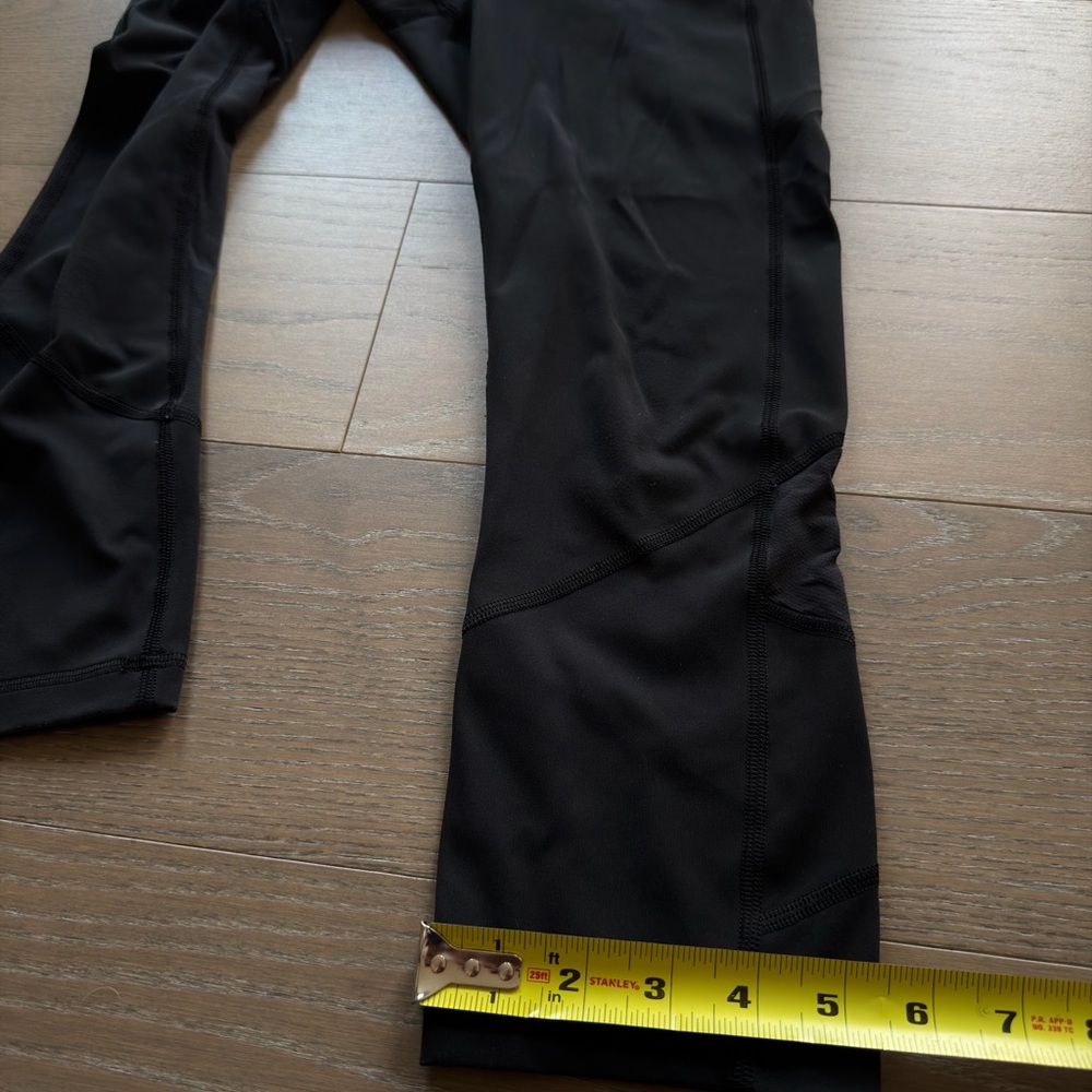 Lululemon Women’s Pace Rival High Rise Crop Leggings Size 6 Black - Picture 6 of 10